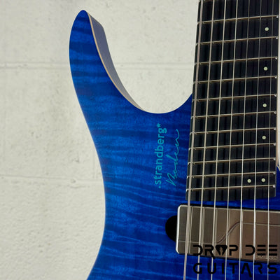 Strandberg Boden Prog NX 7 Headless Multiscale 7-String Electric Guitar w/ Bag - Deep Blue