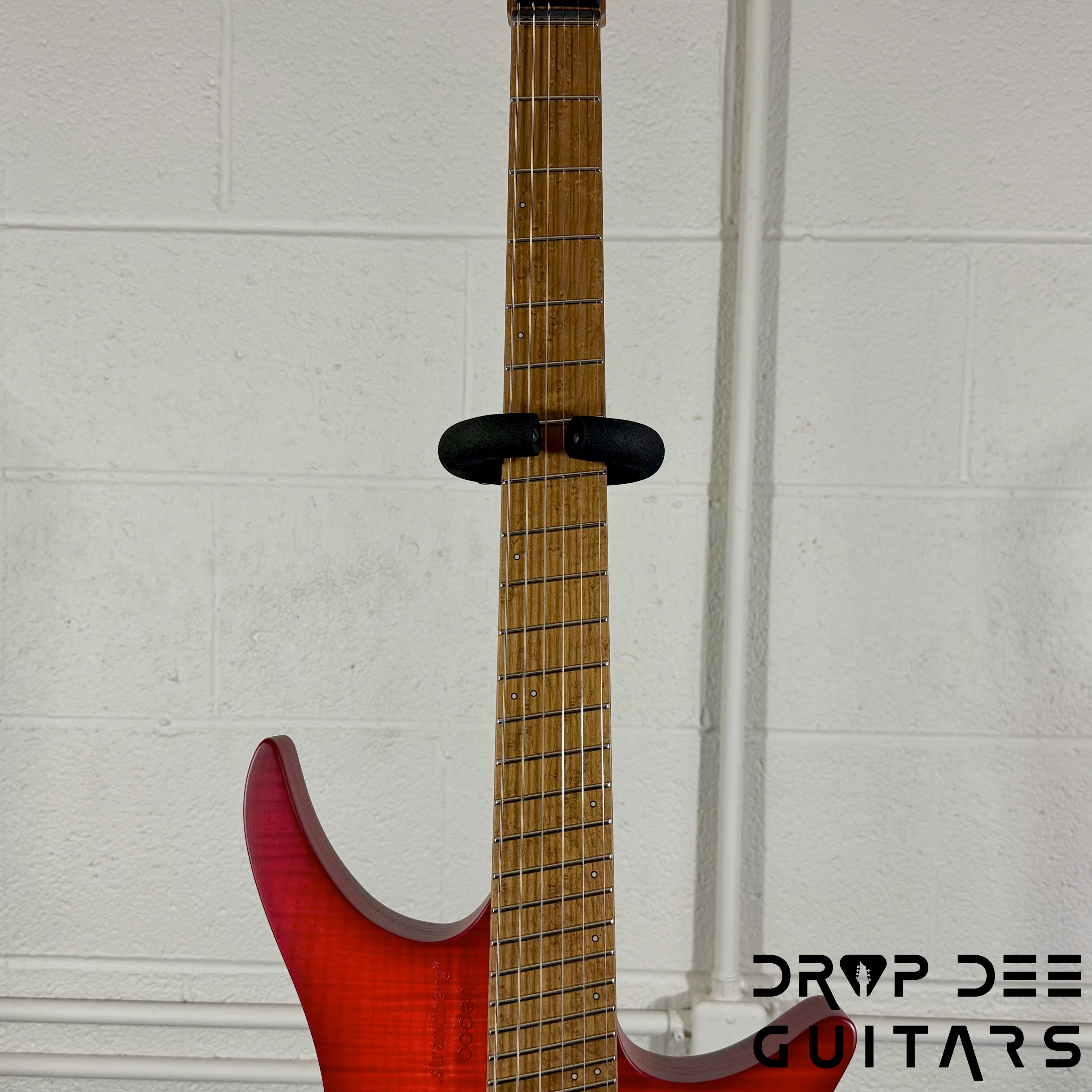 Strandberg Boden Original N2.6 Multiscale Headless Electric Guitar w/ Bag - Sunset Coral Burst Satin