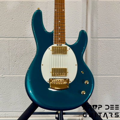Ernie Ball Music Man Cory Wong StingRay II Deluxe Electric Guitar w/ Case - Pine Green