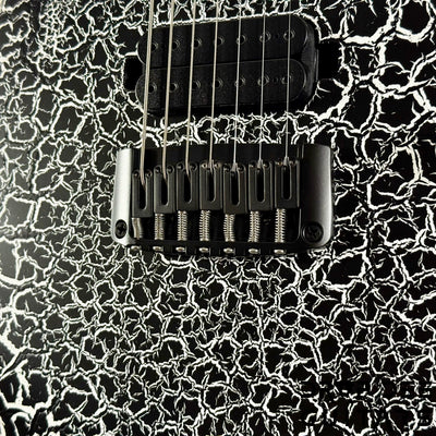 Schecter USA Custom Shop John Browne Signature Zenith 7 Baritone 7-String Electric Guitar w/ Case - Fracture White