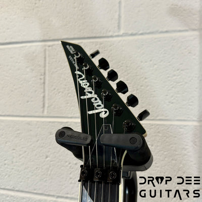Jackson Custom Shop Randy Rhoads Electric Guitar w/ Case - Black w/ Yellow Pinstripes
