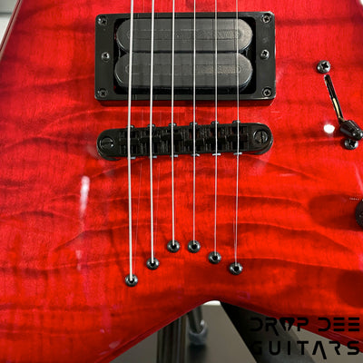 Jackson USA Custom Shop Special Edition Randy Rhoads Electric Guitar w/ Case - Trans Red Burst