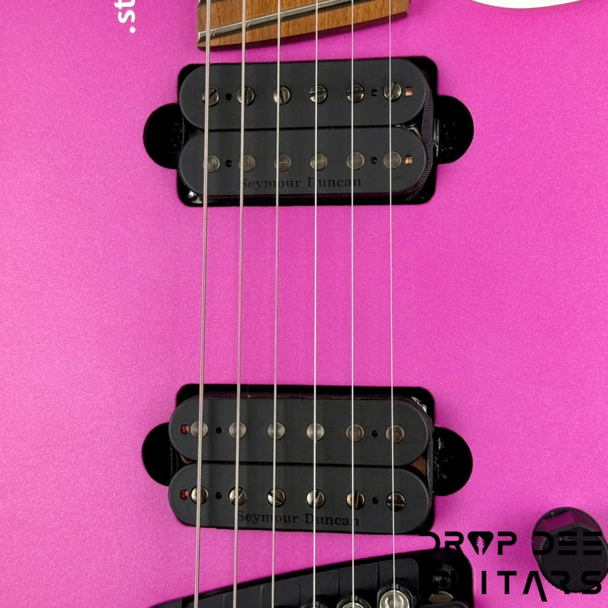 Strandberg Boden Standard N2.6T Tremolo Multiscale Headless Electric Guitar w/ Bag - Electric Fuchsia Metallic