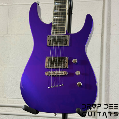 Jackson Custom Shop Soloist 2H TOM Electric Guitar w/ Case - Purple Metallic