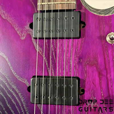 Ibanez Standard RGD621AH Baritone Electric Guitar - Midnight Shade Flat