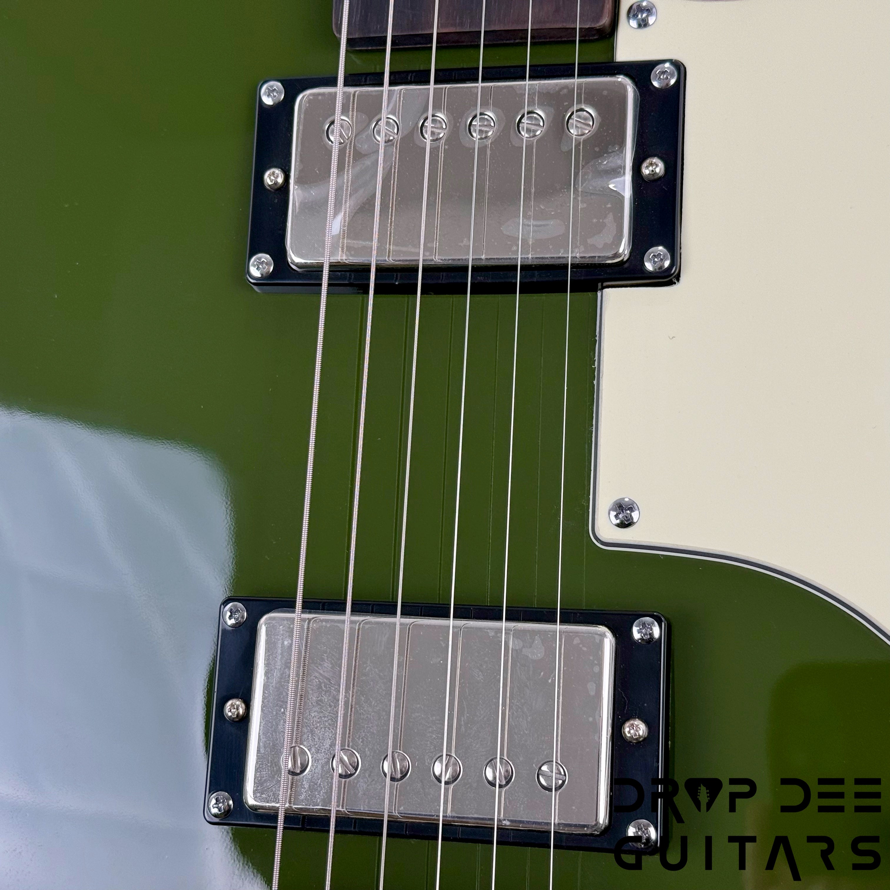 Schecter Diamond Series Jack Fowler PT Electric Guitar - Drab Green