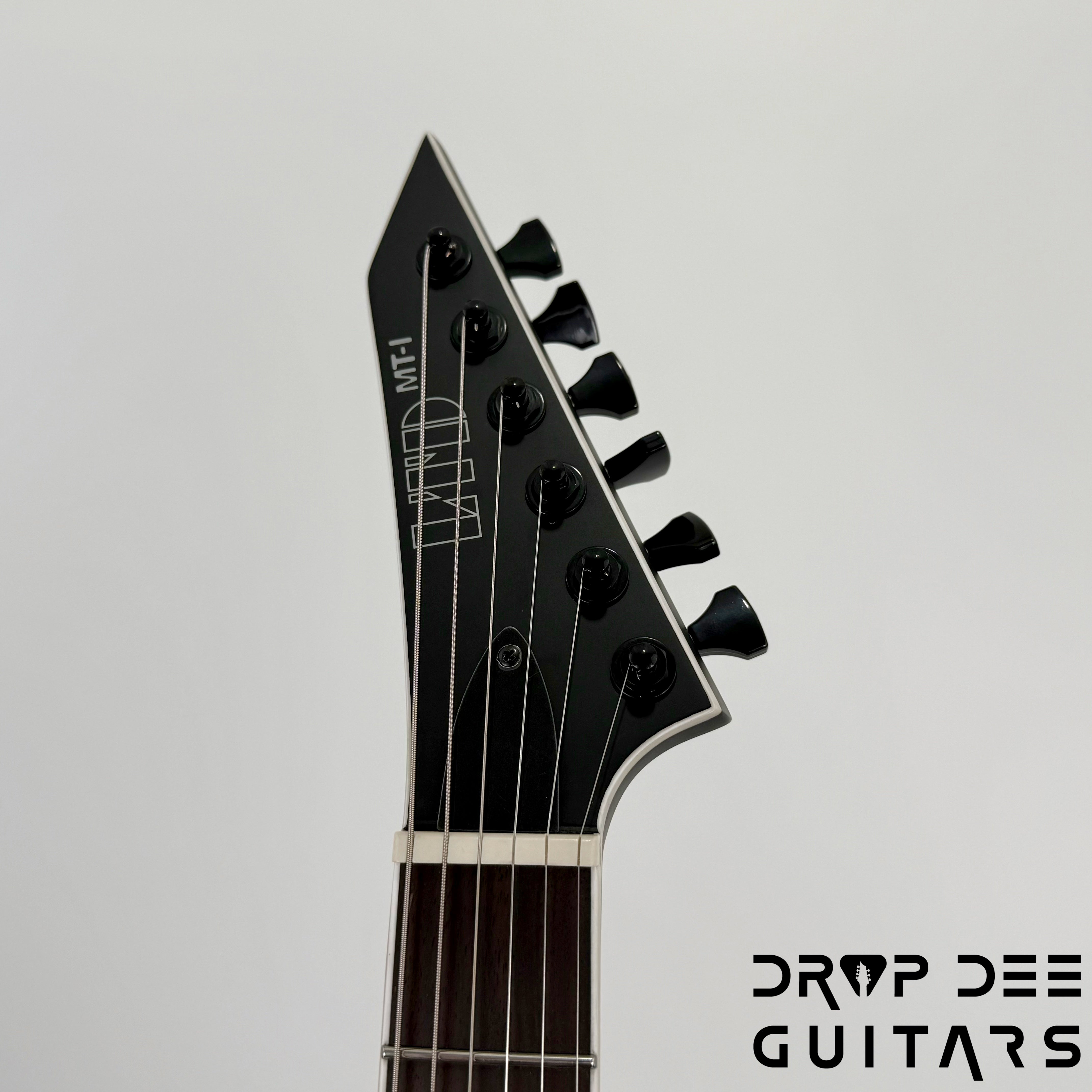 ESP LTD Mick Thomson Signature MT-I Electric Guitar w/ Case - Black Satin