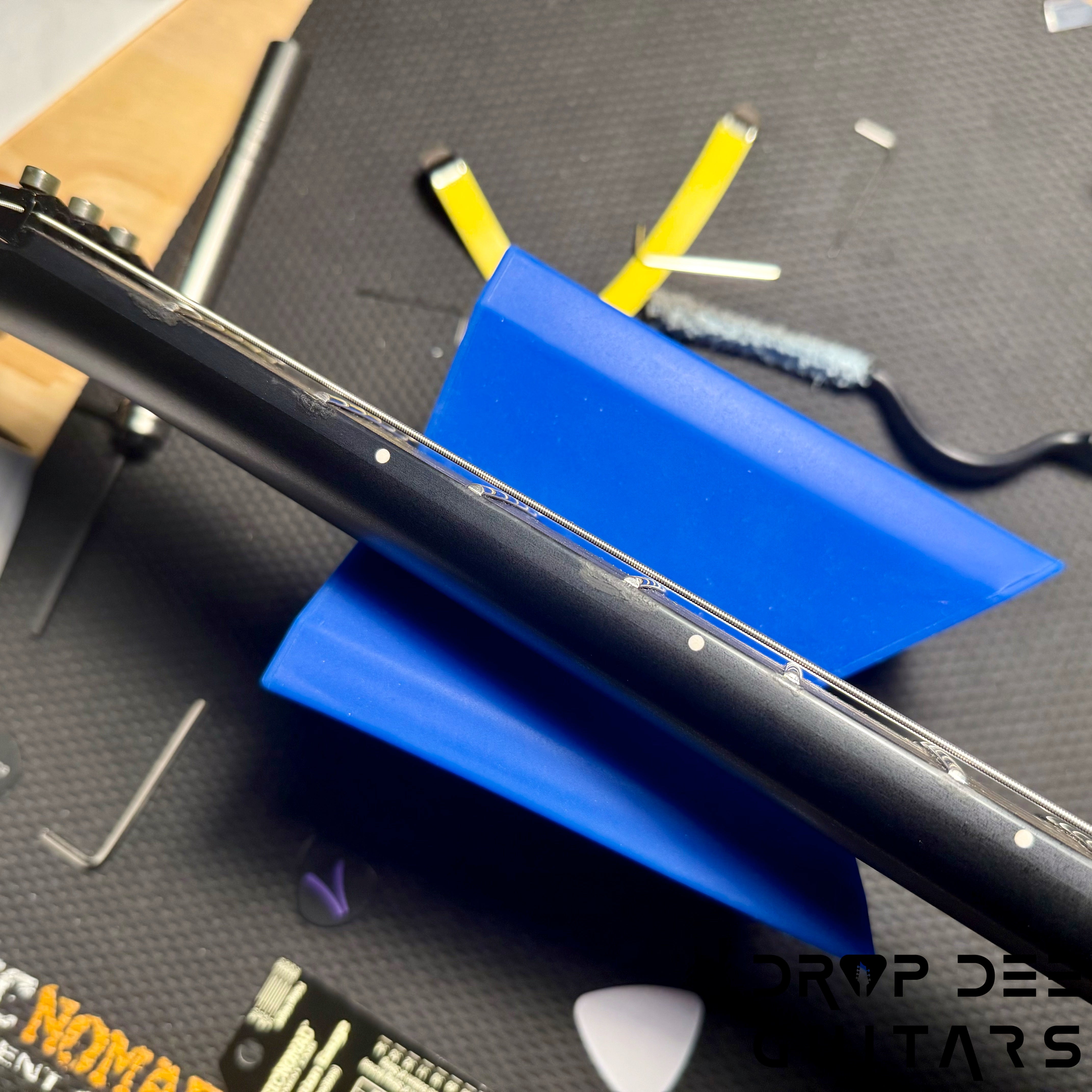 Jackson Custom Shop Soloist FR FMT Electric Guitar w/ Case - Trans Black Burst