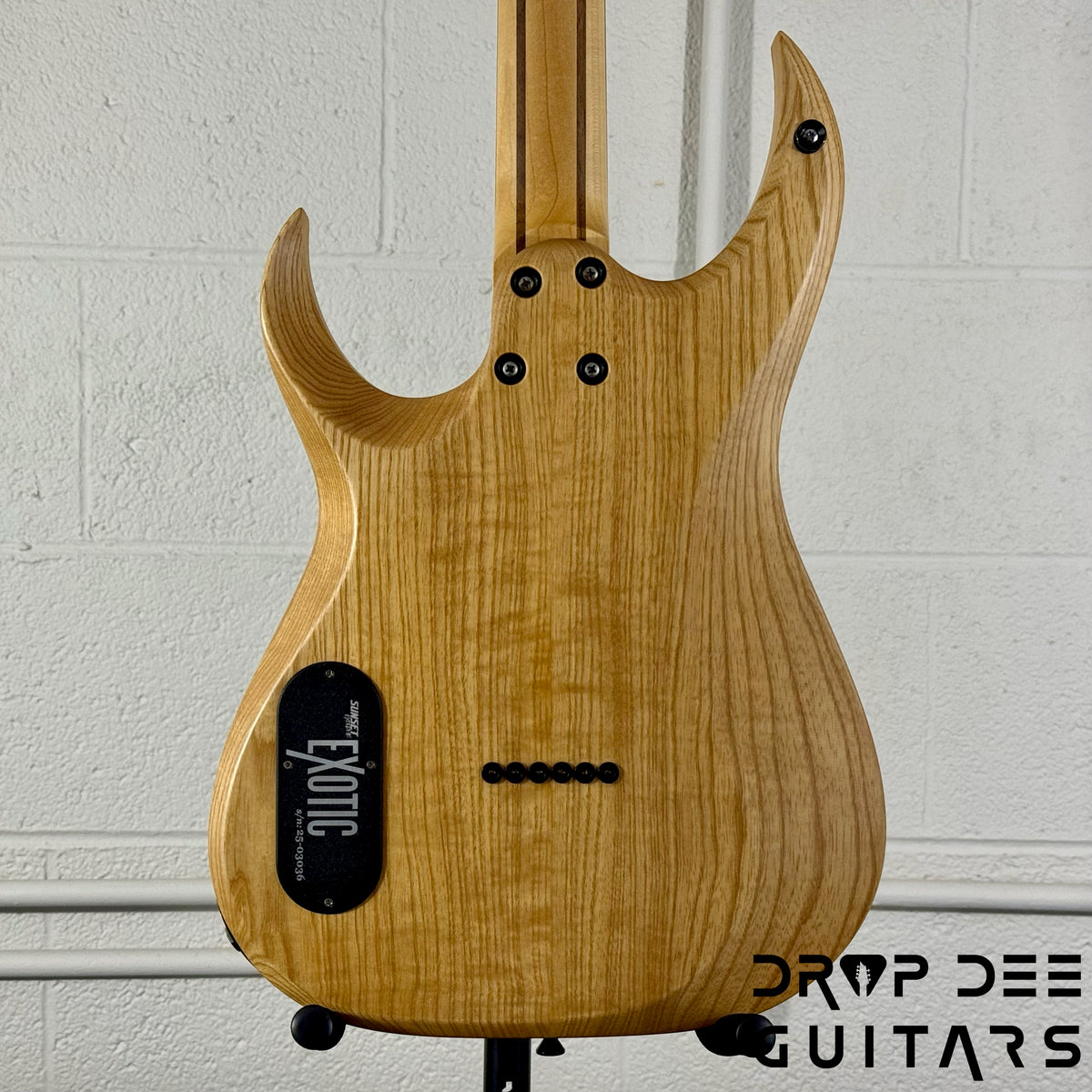 Schecter Custom Shop Sunset Extreme Exotic Electric Guitar w/ Case - Koa Vintage Natural Satin