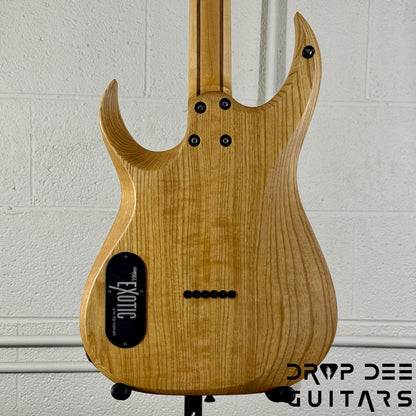 Schecter Custom Shop Sunset Extreme Exotic Electric Guitar w/ Case - Koa Vintage Natural Satin