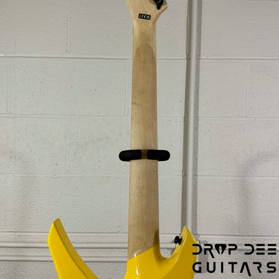 Jackson Pro Series Dave Davidson Signature WR7 Baritone 7-String Electric Guitar w/ Bag - Ferrari Yellow