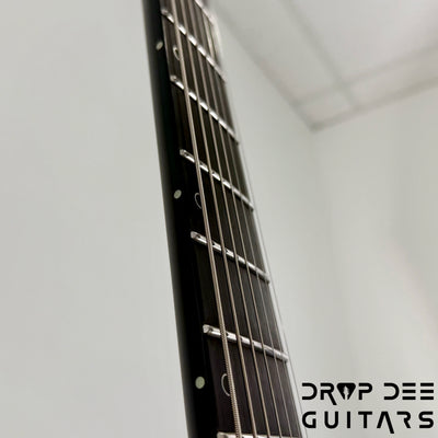 Schecter Diamond Series Keith Merrow KM-7 MK-III EX 7-String Baritone Electric Guitar - Satin Black Open Pore