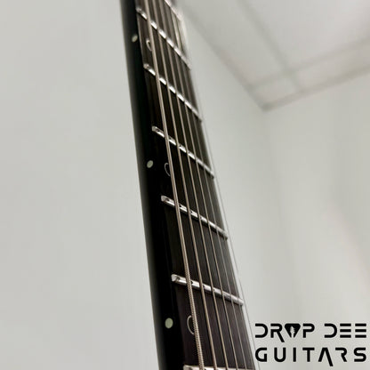 Schecter Diamond Series Keith Merrow KM-7 MK-III EX 7-String Baritone Electric Guitar - Satin Black Open Pore