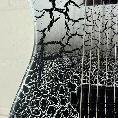 Schecter USA Custom Shop John Browne Signature Zenith 7 Baritone 7-String Electric Guitar w/ Case - Fracture White