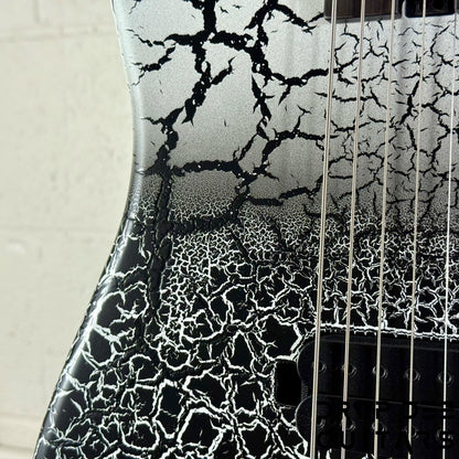 Schecter USA Custom Shop John Browne Signature Zenith 7 Baritone 7-String Electric Guitar w/ Case - Fracture White