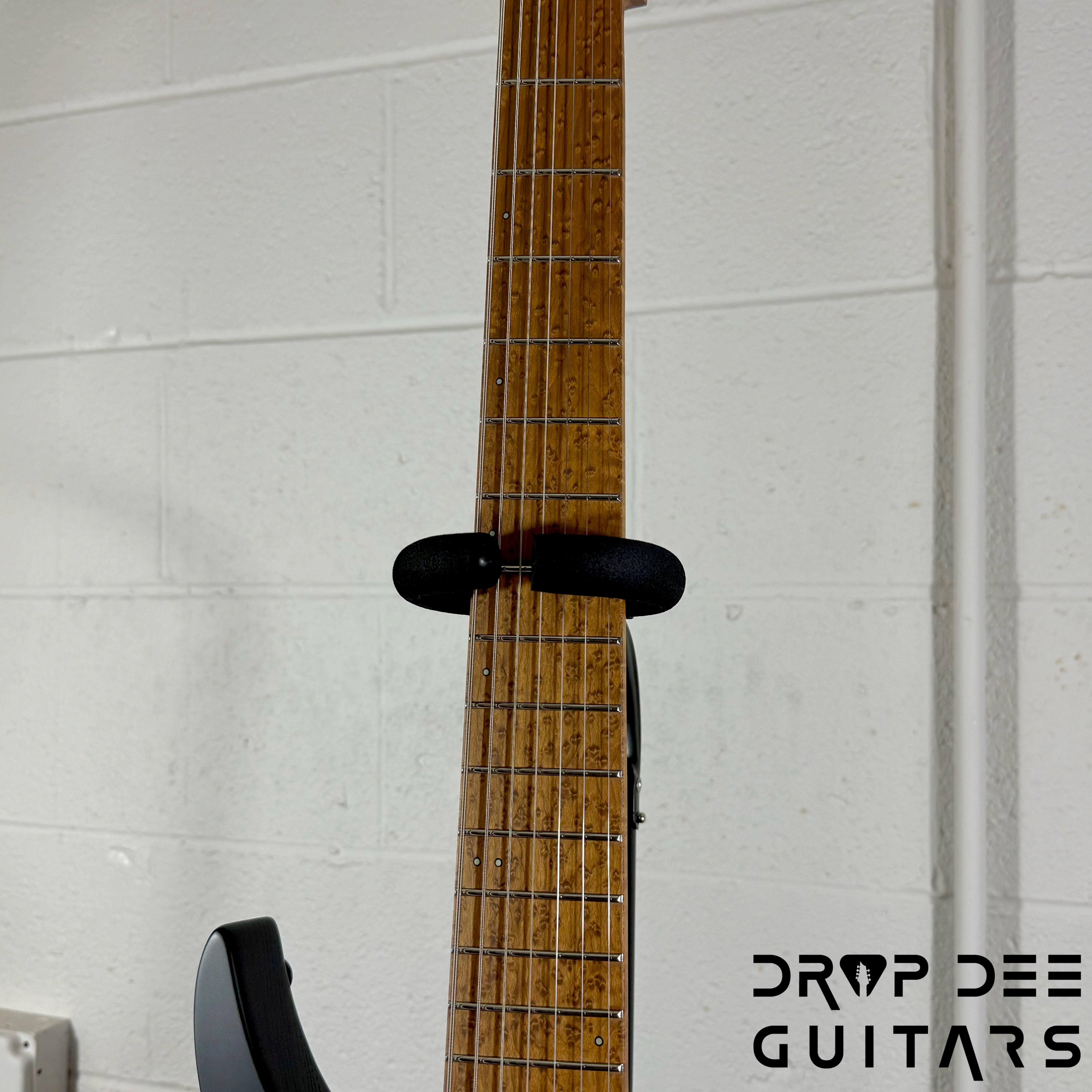 Strandberg Boden Original N2.7 7-String Multiscale Headless Electric Guitar w/ Bag - Black Denim Burst Satin