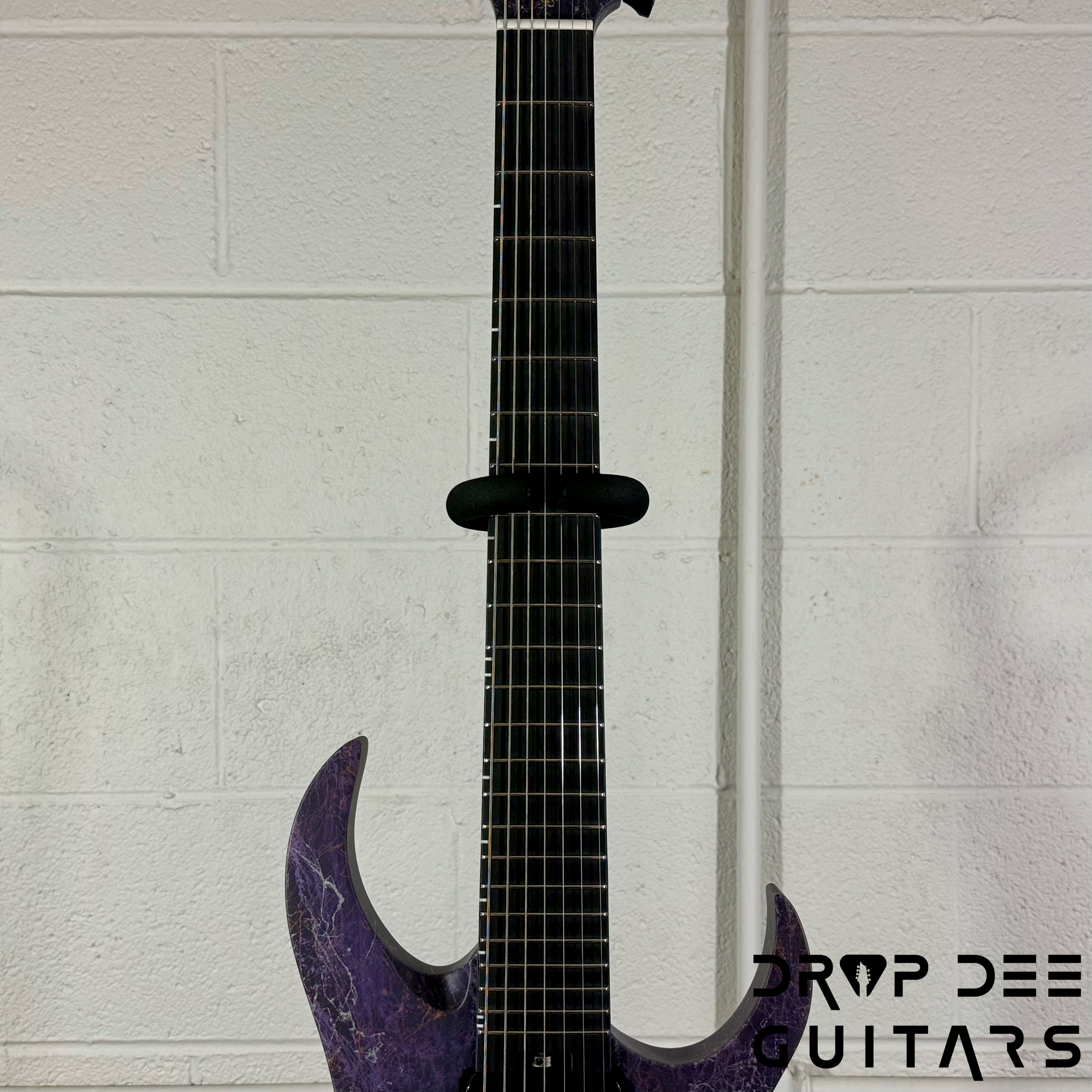 Ronciswall Miasma 7 7-String Electric Guitar w/ Bag - Copper Purple/Silver Marble