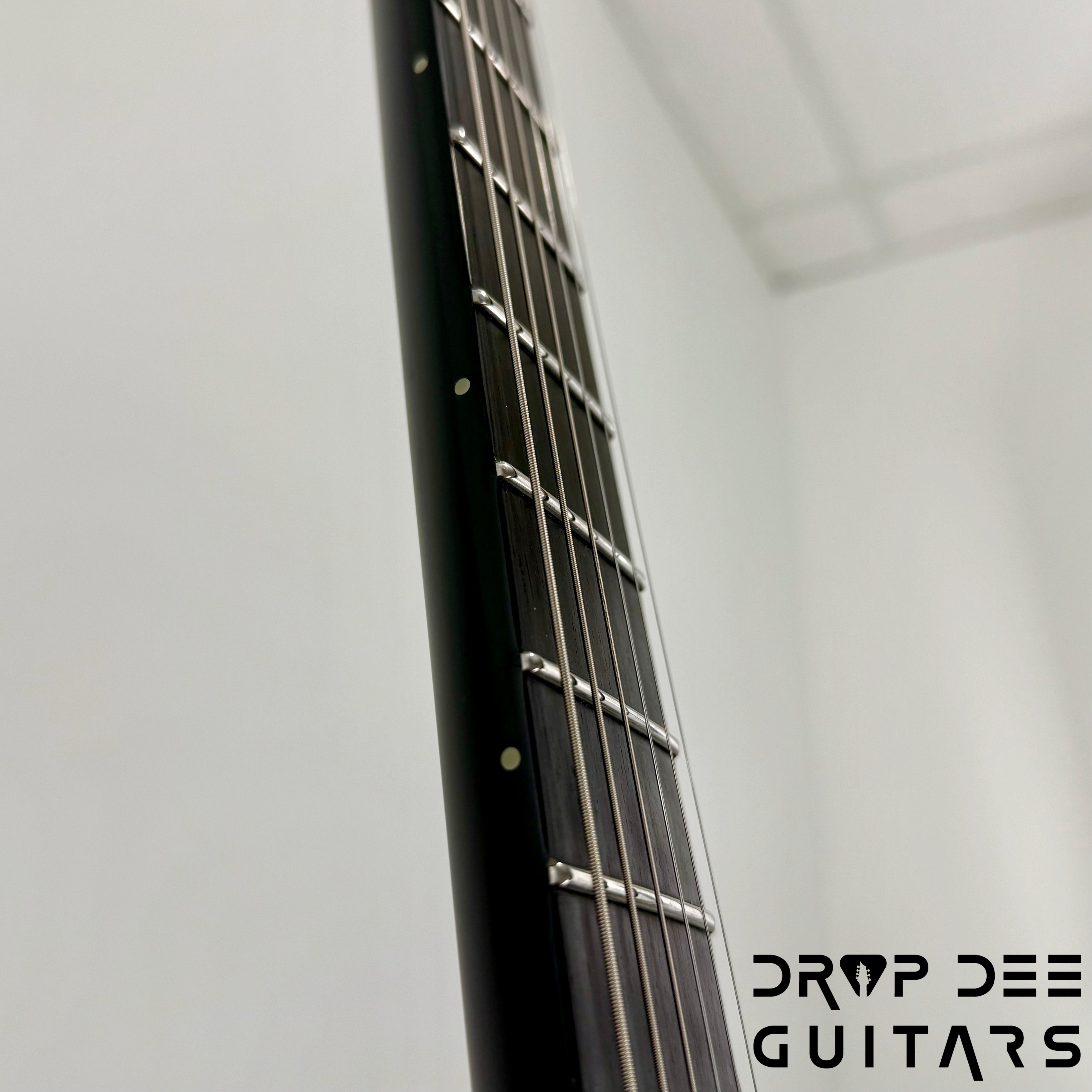 ESP LTD EC Black Metal Electric Guitar - Black Satin
