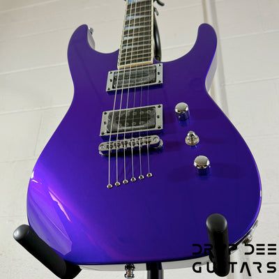 Jackson Custom Shop Soloist 2H TOM Electric Guitar w/ Case - Purple Metallic