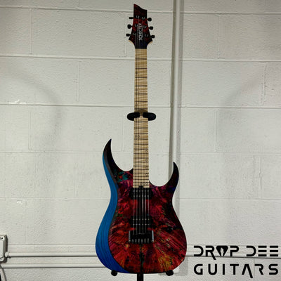 Schecter Custom Shop Sunset Extreme 6 Electric Guitar w/ Case - Stabilized Top