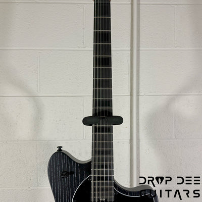 Balaguer 10th Anniversary Espada Modern Baritone Electric Guitar w/ Case - Rustic Black Satin
