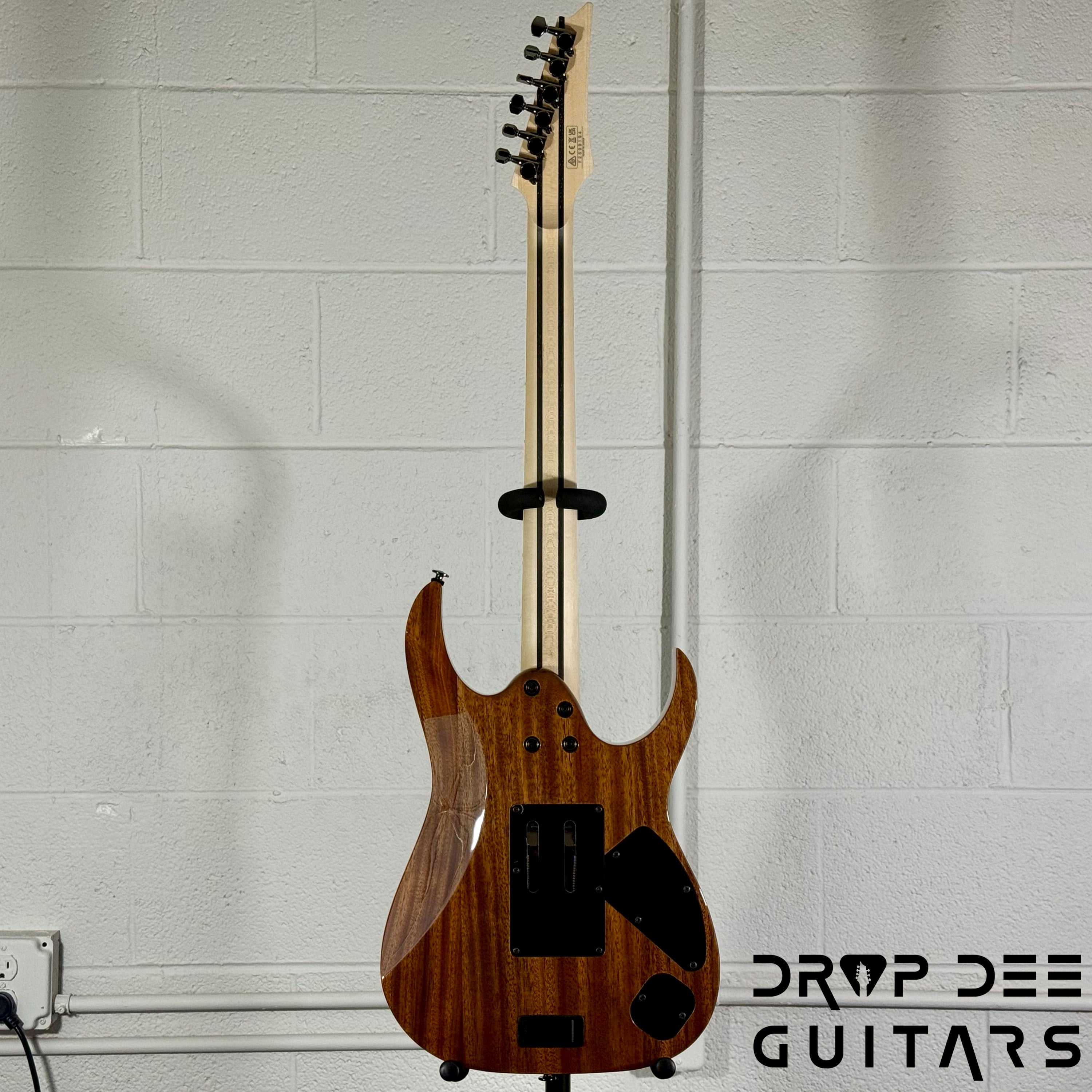 Ibanez Prestige RG5120ML Left-Handed Electric Guitar w/ Case - Frozen Ocean