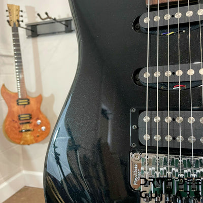 Schecter Custom Shop California Custom Pro Electric Guitar w/ Case - Black Pearl