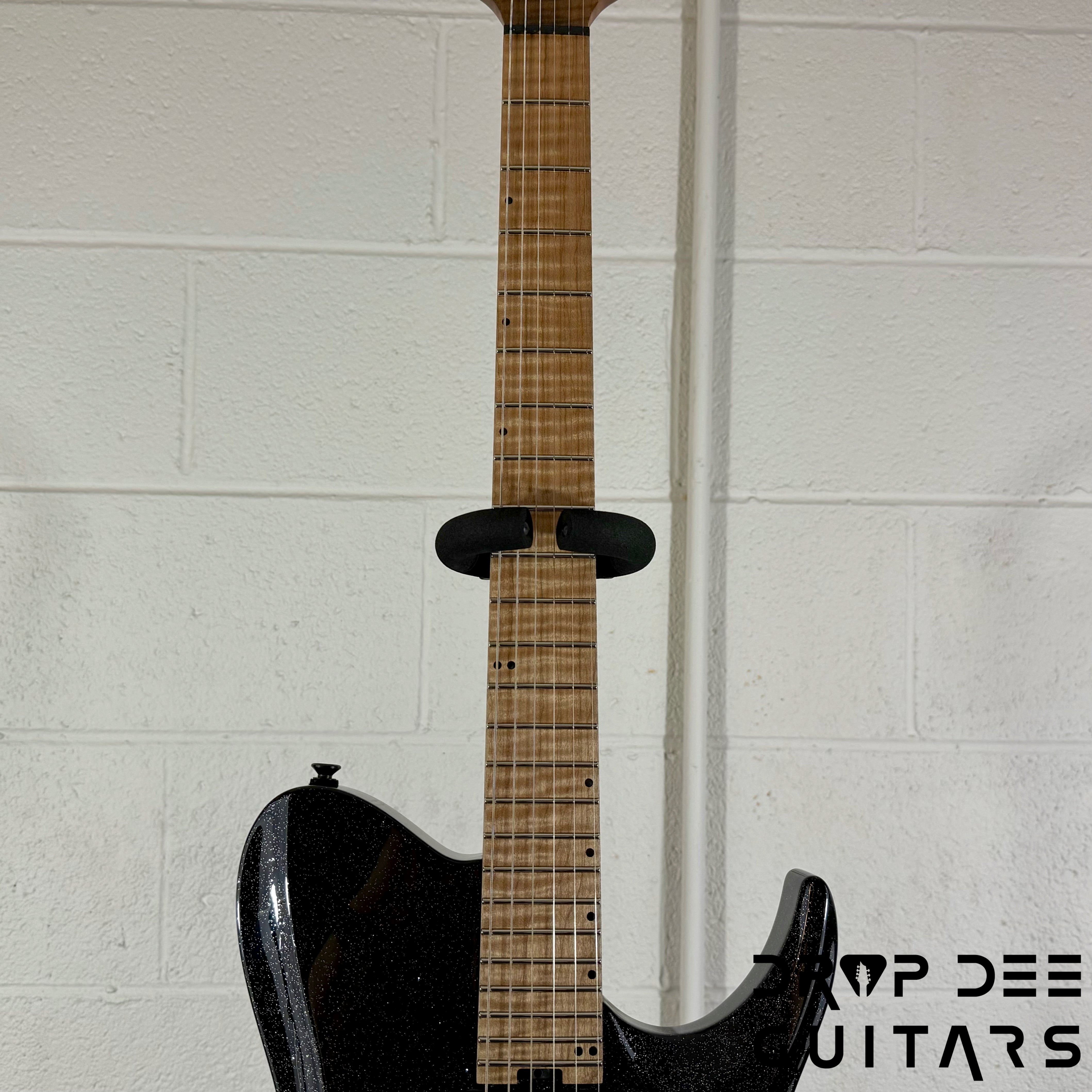 Balaguer USA Series Seraph Modern Electric Guitar w/ Case (624) - Gloss Metallic Black