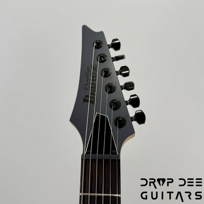 Ibanez Prestige RGR5121RB Electric Guitar w/ Case - Gray Metallic Flat