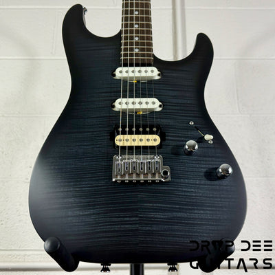Schecter USA Custom Shop Sunset Custom-II HSS Electric Guitar w/ Case - Trans Black