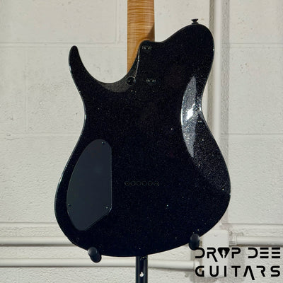Balaguer USA Series Seraph Modern Electric Guitar w/ Case (524) - Gloss Metallic Black