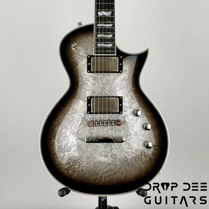 ESP Original Series Eclipse Custom Electric Guitar w/ Case - Silver Liquid Metal Burst