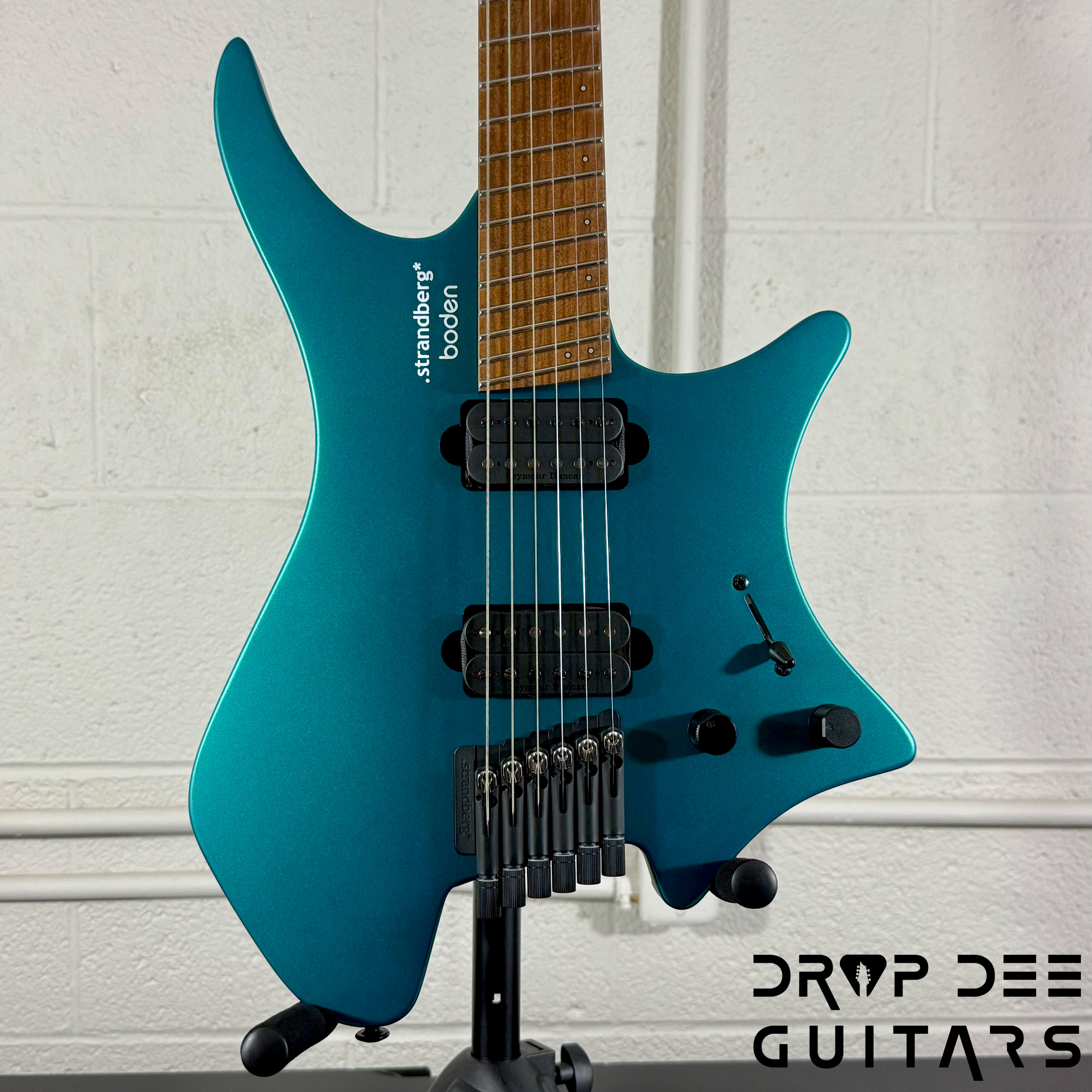 Strandberg Boden Standard N2.6 Multiscale Headless Electric Guitar w/ Bag - Transformative Teal Metallic