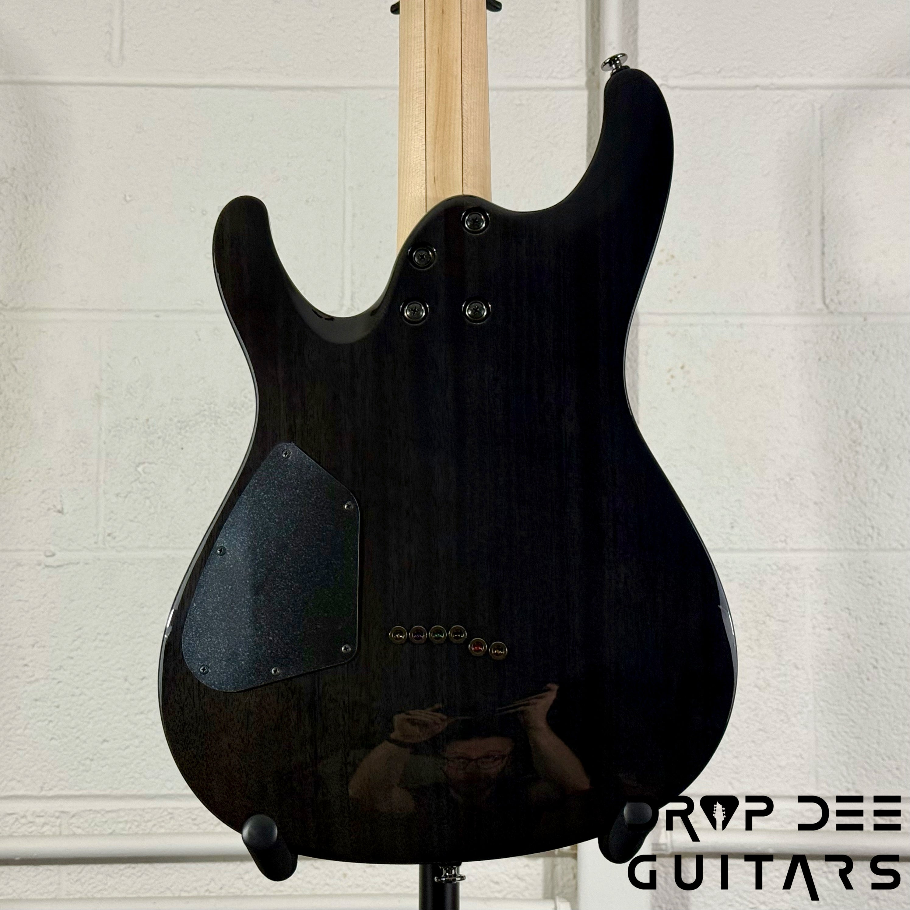 Ibanez Prestige S6621AH Electric Guitar w/ Case - Transparent Gray Burst