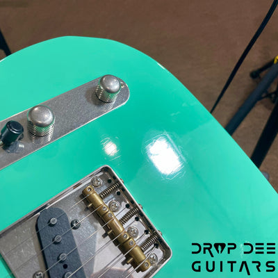 Schecter Custom Shop PT Wembley Studio Electric Guitar w/ Case - Seafoam Green Aged Nitro