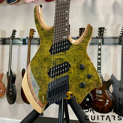 Ormsby Custom Shop Goliath Multiscale 7-String Electric Guitar w/ Bag - Green