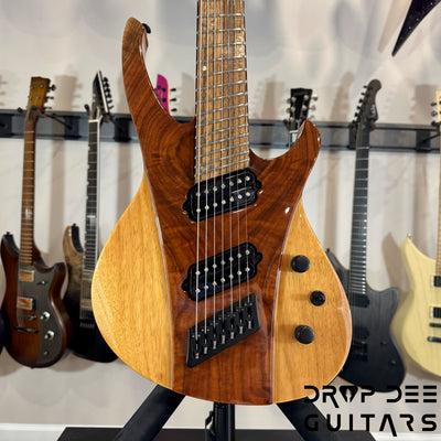 Ormsby Custom Shop Futura 7 Multiscale 7-String Electric Guitar w/ Bag - Walnut
