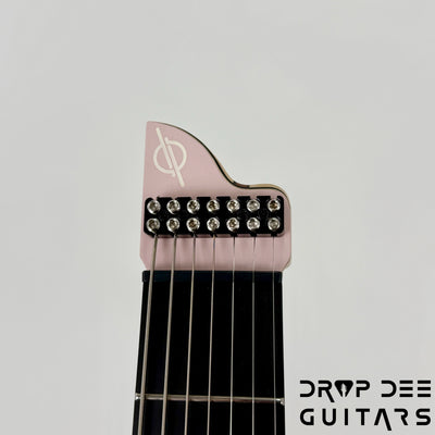 Infinia Neptune 7 Baritone Headless 7-String Electric Guitar w/ Bag - Shell Pink