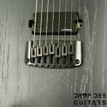 Schecter Diamond Series Keith Merrow KM-7 MK-III EX 7-String Baritone Electric Guitar - Satin Black Open Pore