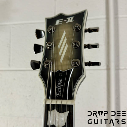 ESP E-II Eclipse FM Electric Guitar/ Case - Black Natural Burst