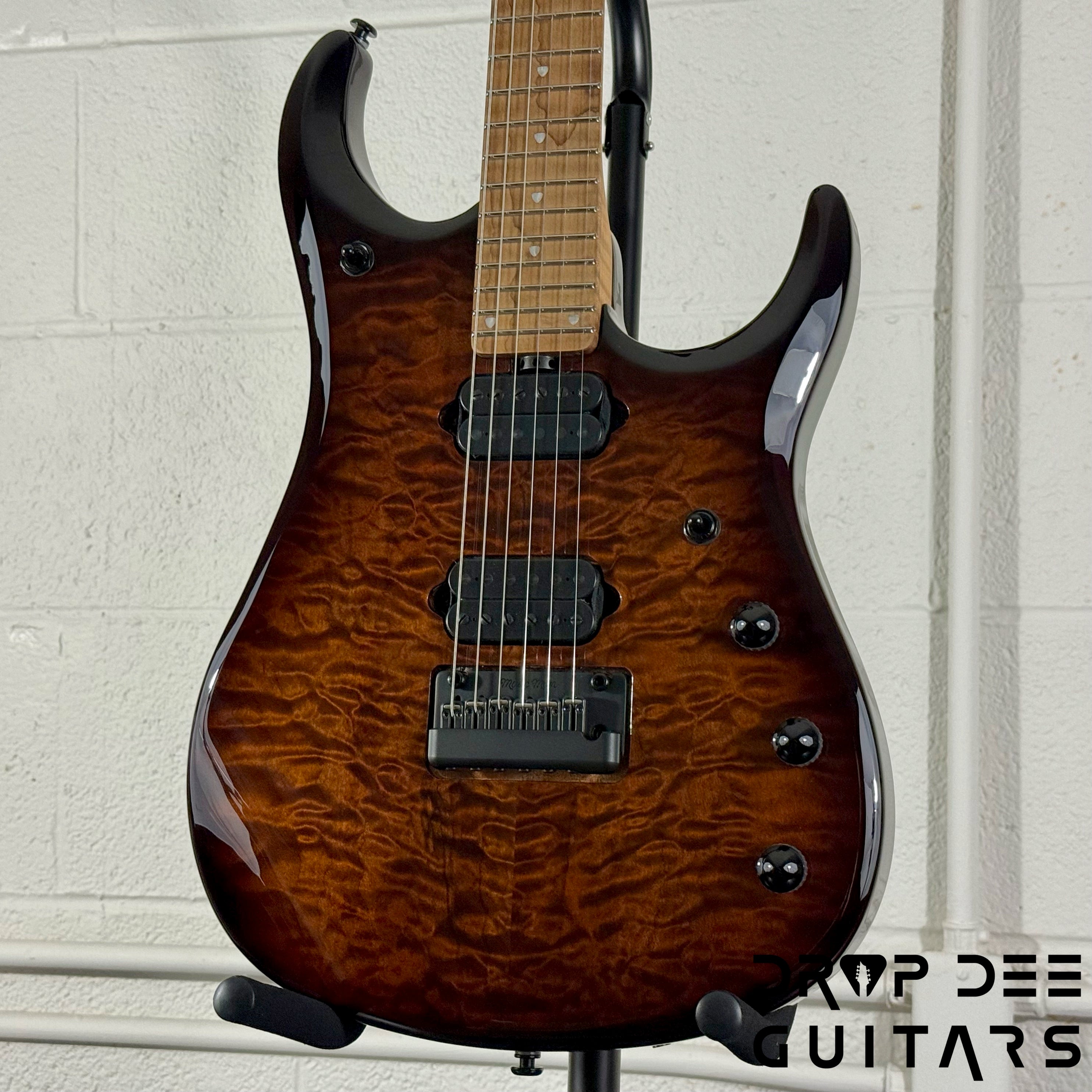 Ernie Ball Music Man JP15 Electric Guitar w/ Case - Amber Waves