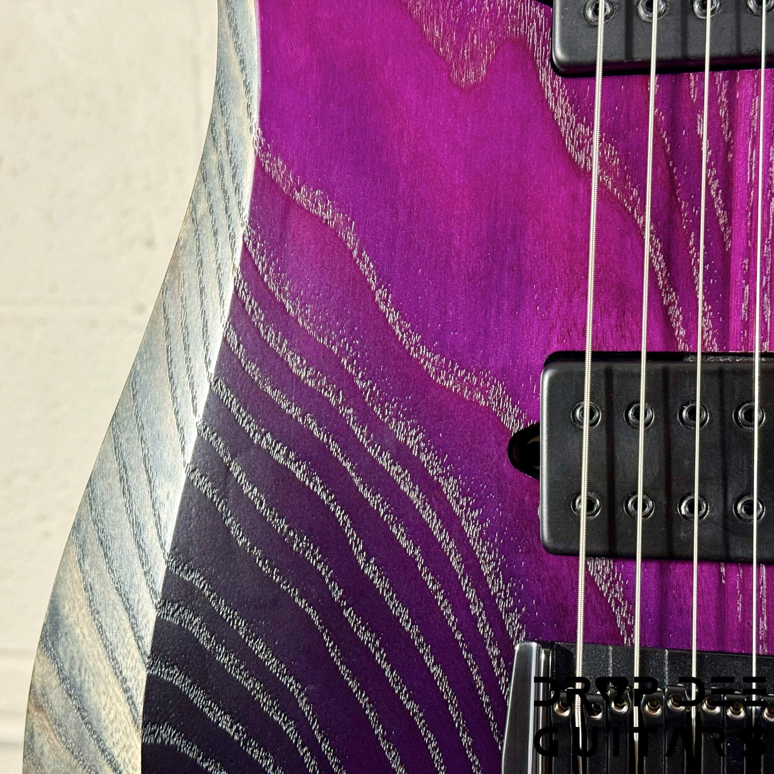 Ibanez Standard RGD621AH Baritone Electric Guitar - Midnight Shade Flat