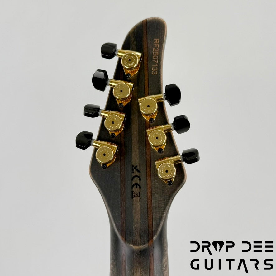 Mayones Regius Core 7 7-String Electric Guitar w/ Case - Antique Black Matt