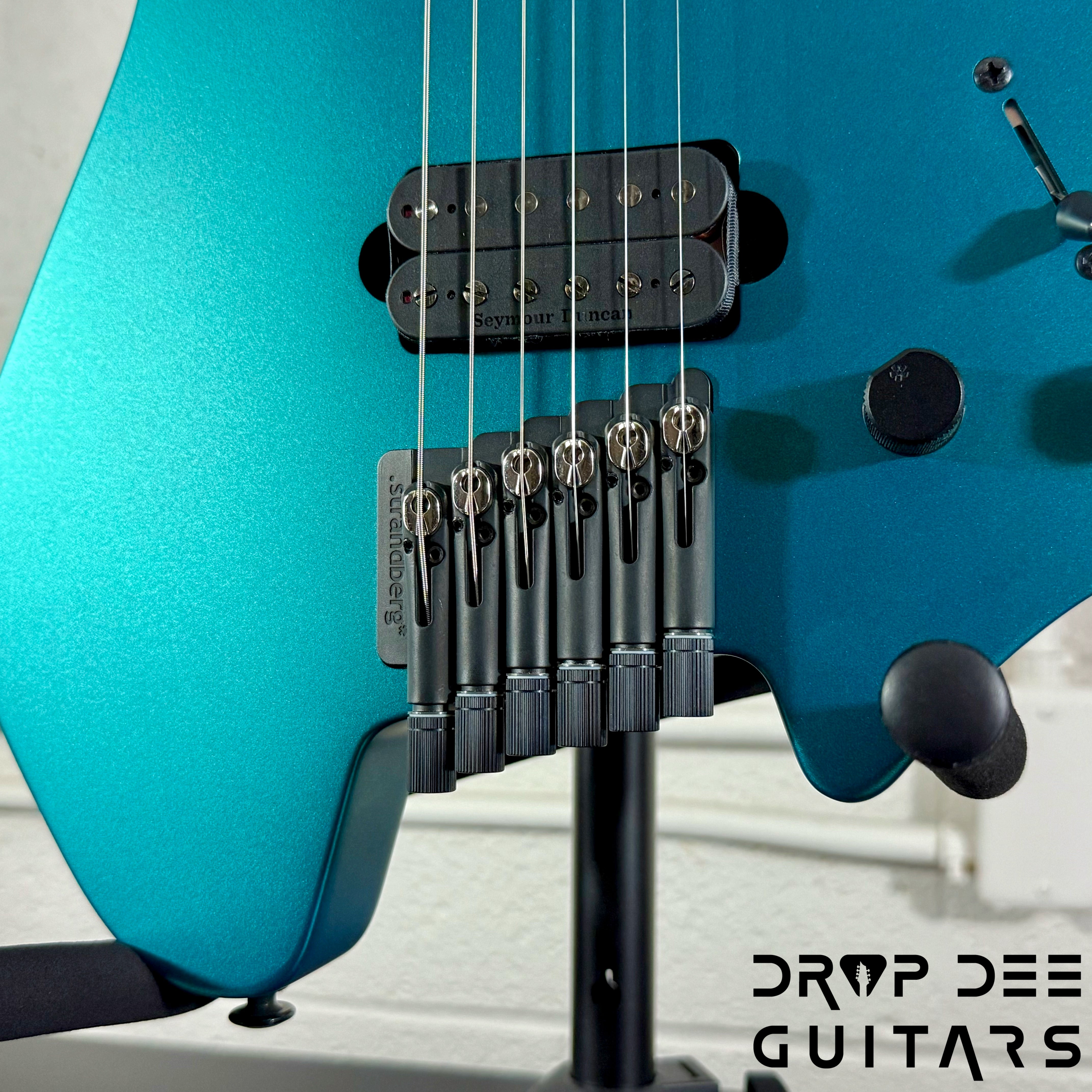 Strandberg Boden Standard N2.6 Multiscale Headless Electric Guitar w/ Bag - Transformative Teal Metallic