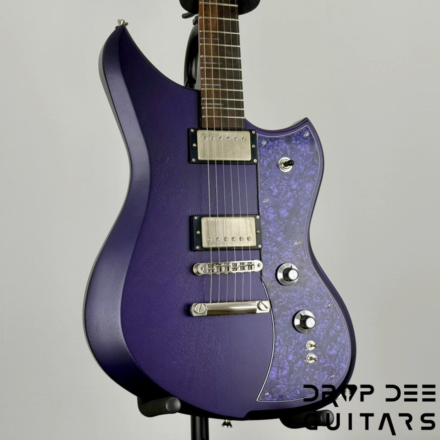 Dunable USA Custom Shop Cryptid Yeti Electric Guitar w/ Case - Purple Reign
