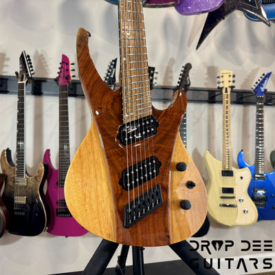 Ormsby Custom Shop Futura 7 Multiscale 7-String Electric Guitar w/ Bag - Walnut
