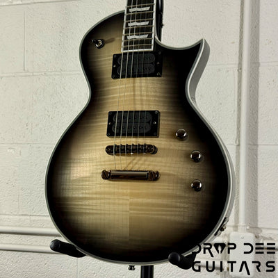 ESP E-II Eclipse FM Electric Guitar/ Case - Black Natural Burst