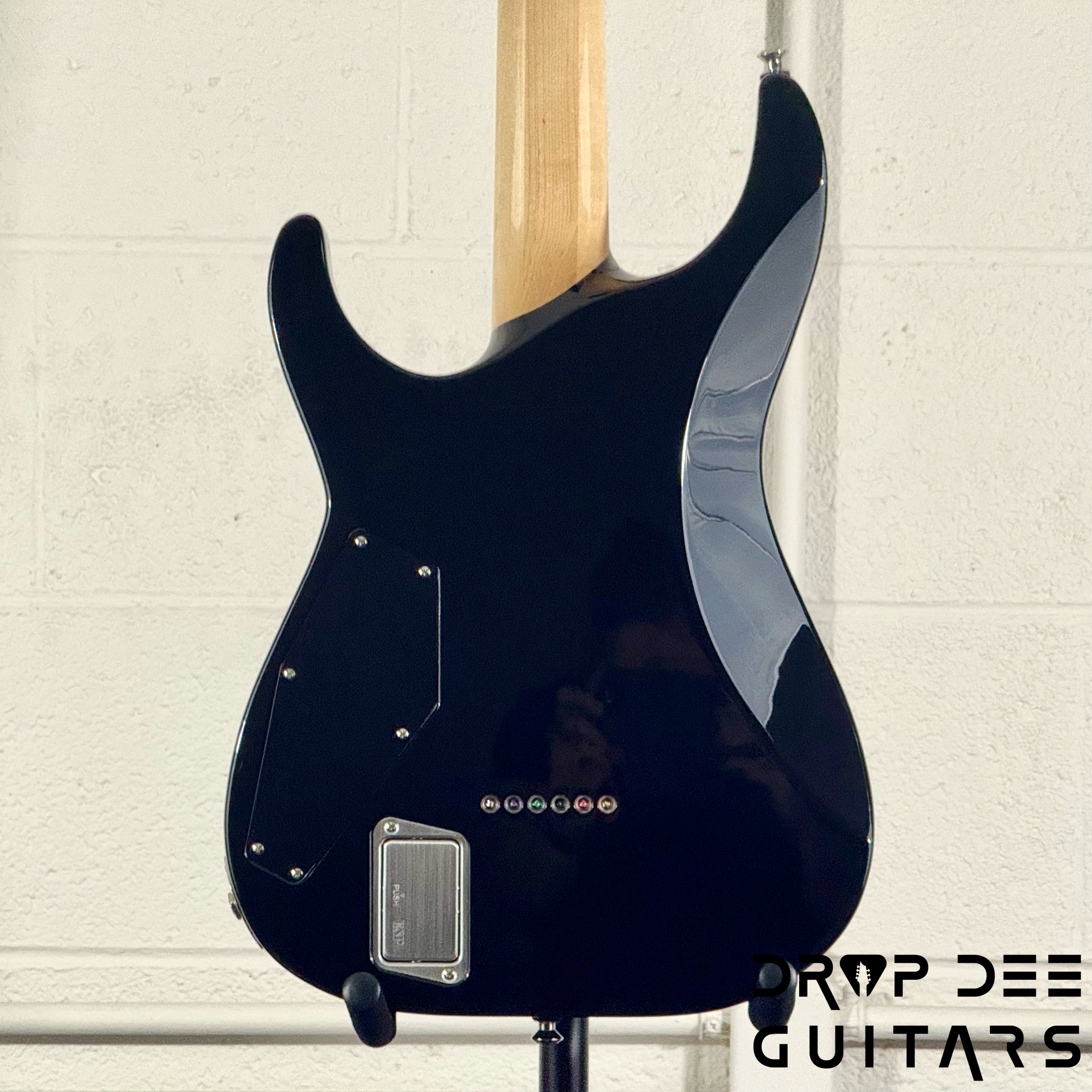 ESP USA M-II NTB NT Electric Guitar w/ Case - Aqua Marine Sunburst