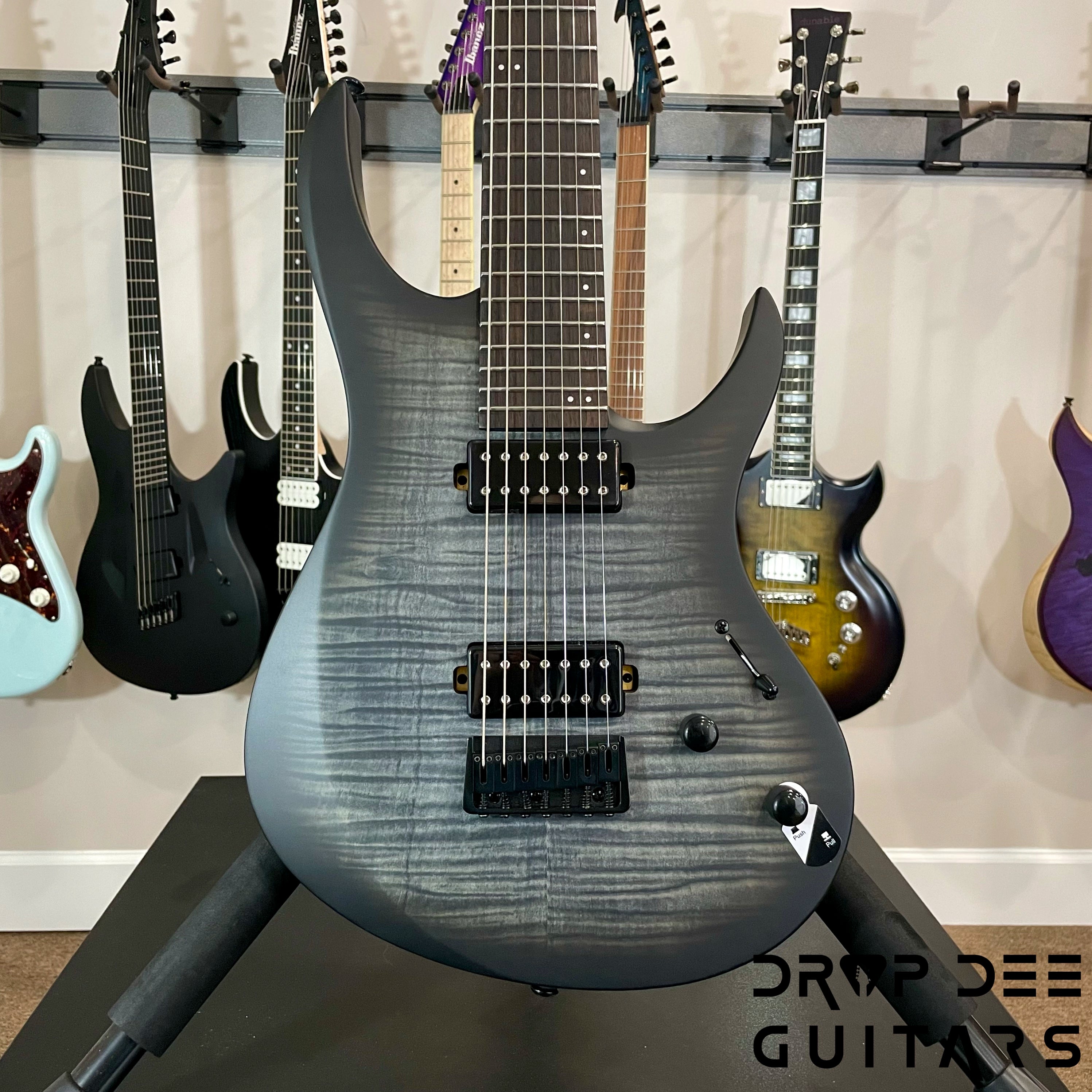 Balaguer Standard Series Diablo Baritone 7-String Electric Guitar w/ Bag (0077)
