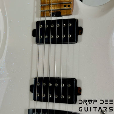 Balaguer USA Series Seraph Modern Electric Guitar w/ Case (324) - Gloss Metallic Jewel White
